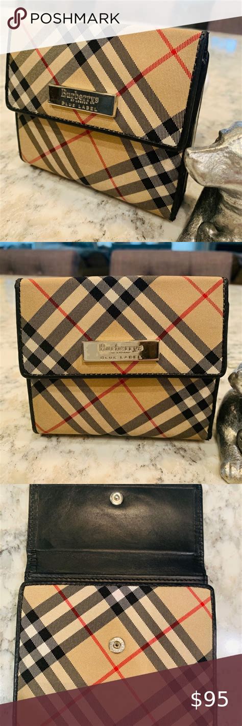 replica burberry wallet|is burberry blue label authentic.